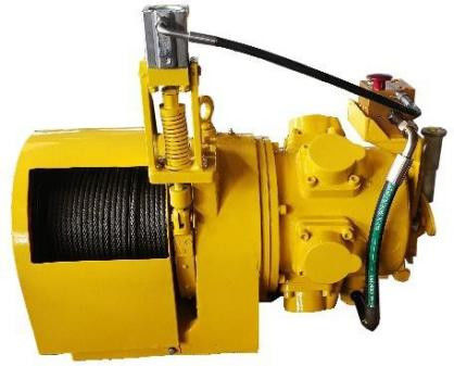 100 M To 500 M Drum Capacity JQH Series Air Winch
